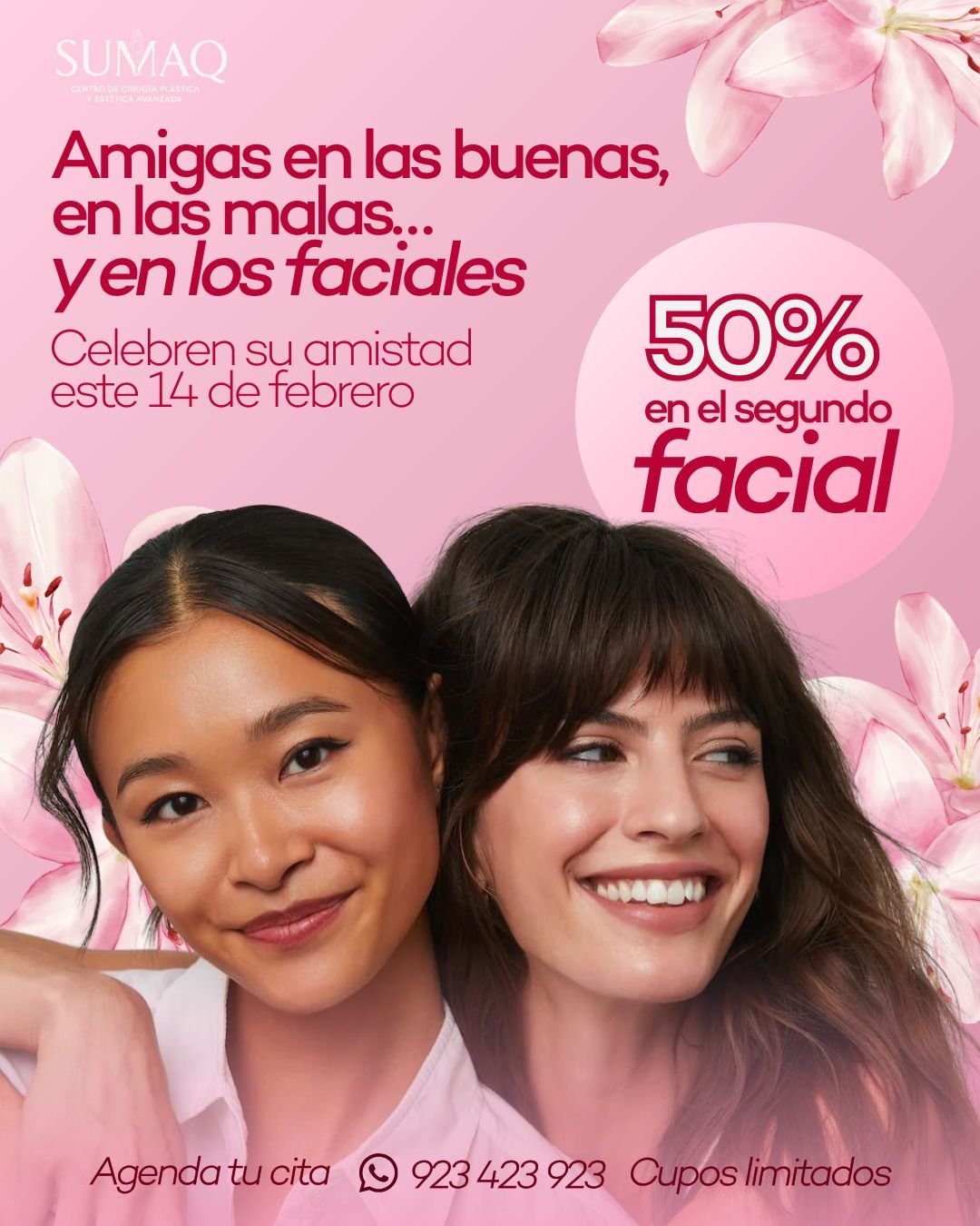 Promo Febrero Amigas SUMAQ